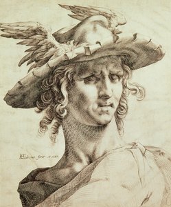 Mercury by Hendrik Goltzius